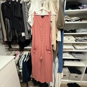 Women's Pink Jumpsuit